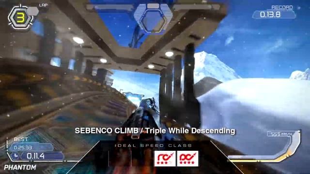 WipEout HD (Omega Collection) - Tech Barrel Roll Spots смотреть онлайн