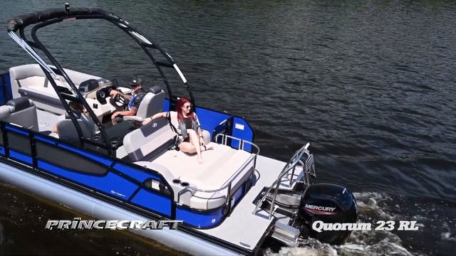 Princecraft - Quorum 23 RL 2023 (ponton de plaisance / leisure pontoon) смотреть онлайн