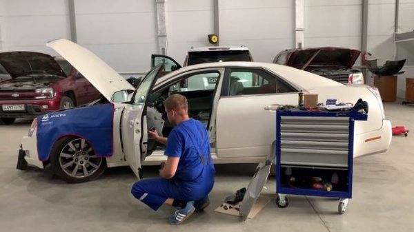 Типичная поломка Cadillac CTS Ремонт дверной ручки и замка