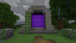 Как построить портал в АД и Визора.
Майнкрафт.