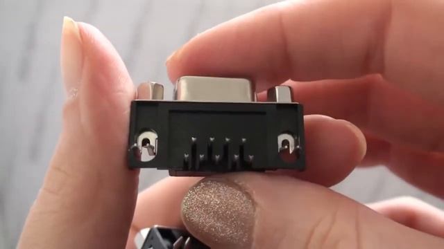 DRB- 9FA (DS1037-9F) розетка на плату