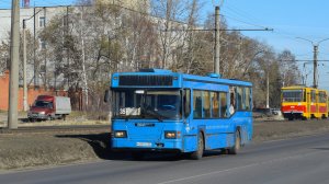 Автобус Scania MaxCi CN113CLL (В 051 СС 22). Покатушки по Барнаулу.