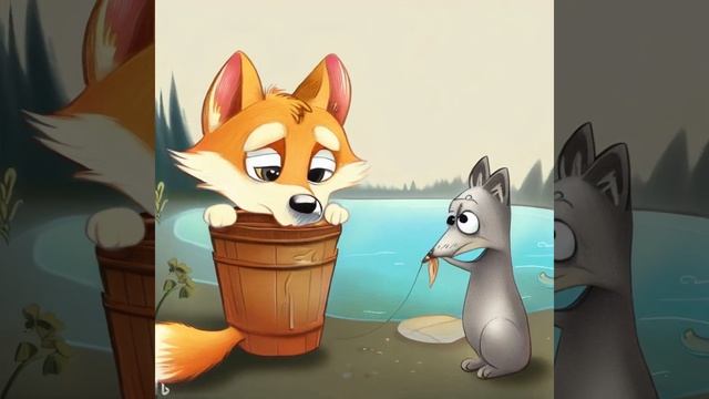 Грецька народна казка «Вовк та лисиця» смотреть онлайн