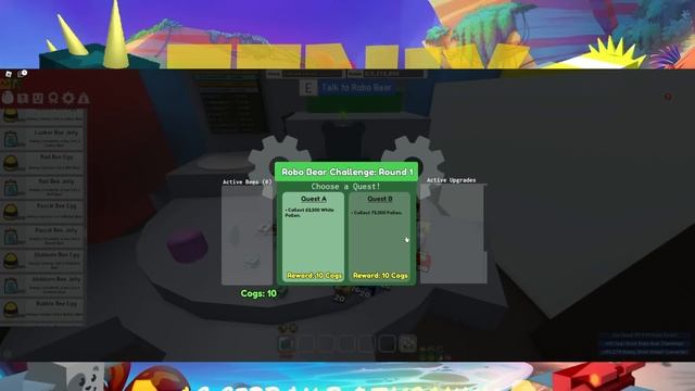 🐝🎄СРОЧНО ОНЕТТ ВЫПУСТИЛ БИСМАС И РОБО ЧЕЛЛЕНДЖ НА ТЕСТОВЫХ СЕРВЕРАХ BEE SWARM SIMULATOR BEESMAS ROB