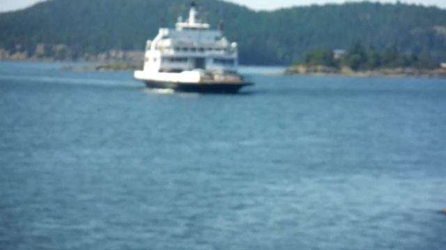 Plumper Sound and Beyond, Viewed from Lyall Harbour, Saturna Island, BC, Canada смотреть онлайн