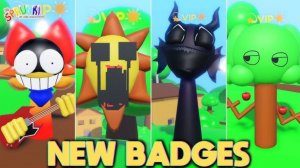 [НОВЫЙ ИВЕНТ] Как получить 4 новых бейджа в 3D Sprunki RP And Animations [Roblox]
