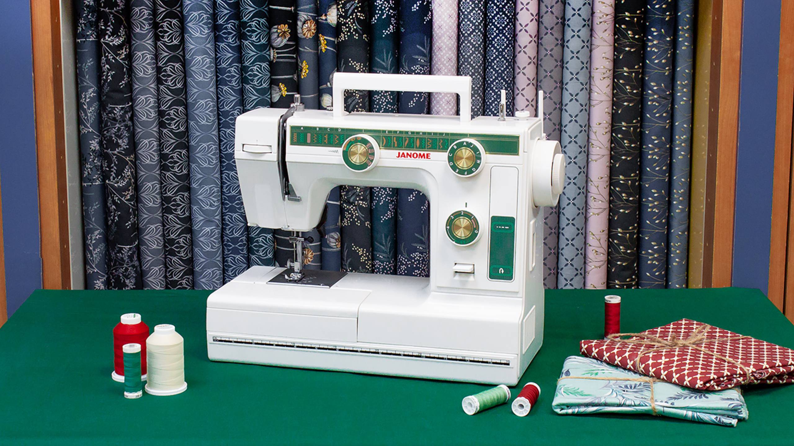 Janome 394 - Обзор швейной машины смотреть онлайн
