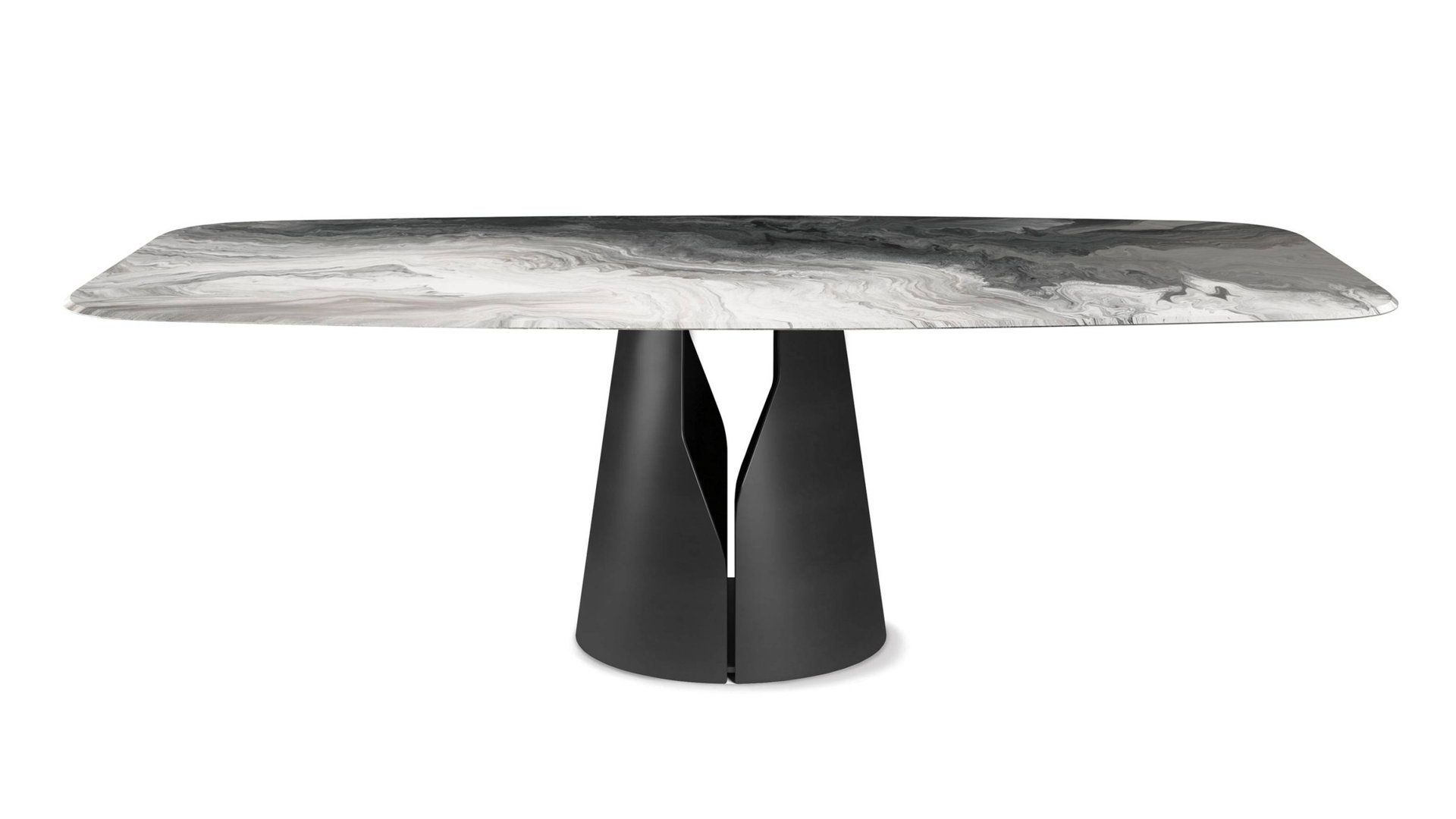 Итальянский обеденный стол GIANO Crystalart от Cattelan Italia в наличии в салонах ARDEFO