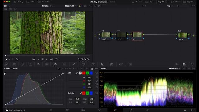 3 New Ways to Add Contrast in DaVinci Resolve - Day 4 смотреть онлайн
