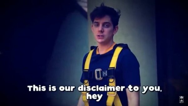 The Disclaimer Song (Offical Video lol) - Ethan Nestor ft. Marks Dancing