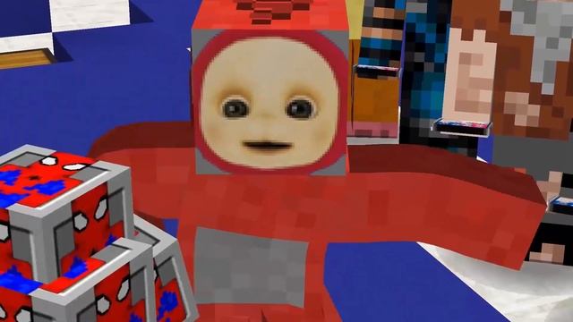 ТЕЛЕПУЗИКИ против СПРИНГТРАП SLENDYTUBBIES ТЁТЯ ЗИНА ГИГИ ЗА СОН БЕНДИ Майнкрафт машинима MineLol 2