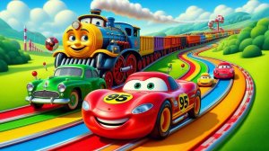 Детские Мультики машинки , мультики для малышей смотреть онлайн про Тачки и Молнию Маквина