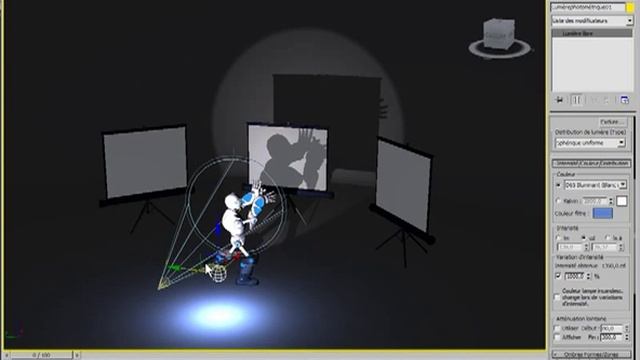 [3DS Max] Définir l'éclairage et les caméras смотреть онлайн