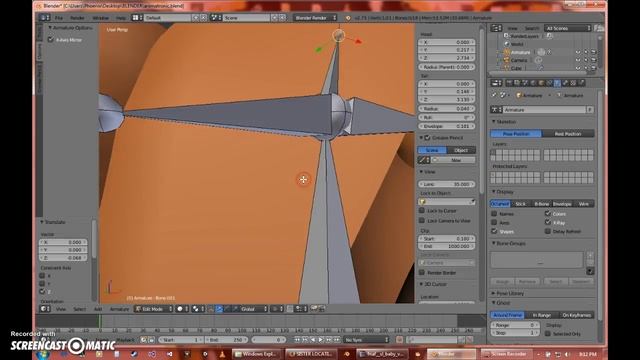 how to make an animatronic in blender | rigging смотреть онлайн