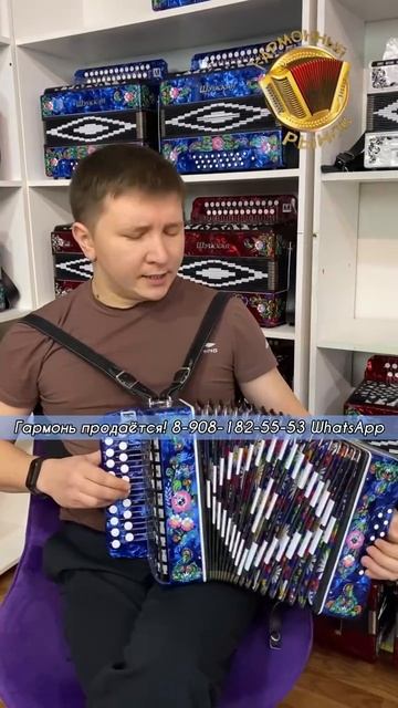 "Ах, Сормовская больша дорожка..." красивая рекрутская песня под мини гармошку! #гармонь #гармошка смотреть онлайн