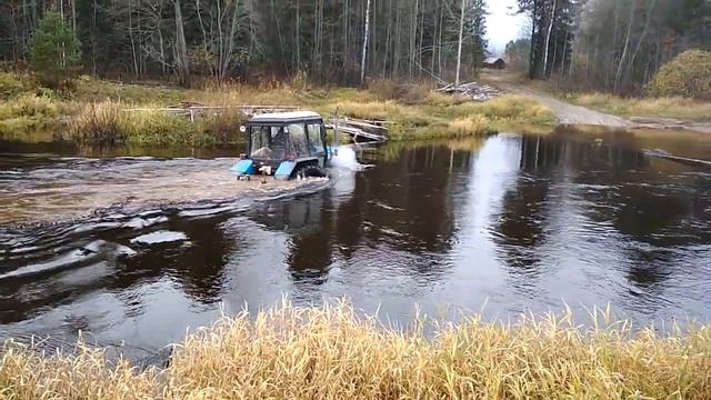 МТЗ в брод смотреть онлайн