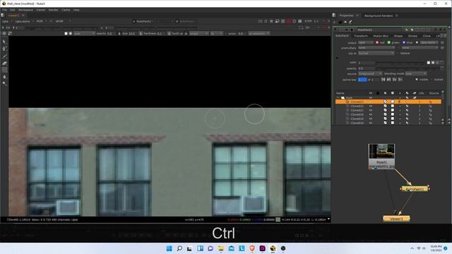 Nuke Tutorial | Nuke Cleanup Method | Using Roto paint | How To Remove Things (Part-1) смотреть онлайн
