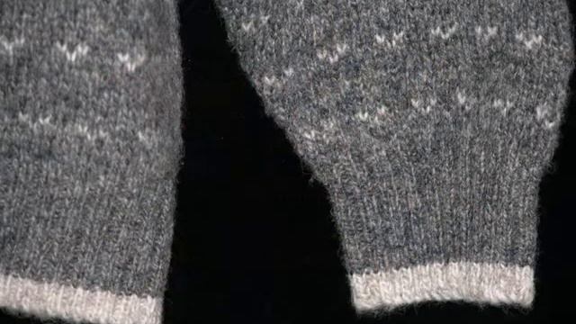 WOOLRICH Men's Winter Sweater Wool Gray Large смотреть онлайн