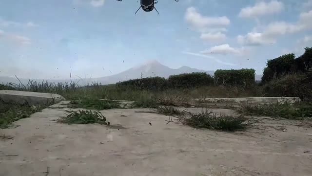 VTOL Nimbus full scene, ground check, take off, landing, remote & ground view, PTPN XII Kertowono смотреть онлайн
