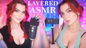 Полный ассортимент многоуровневых эхо-триггеров АСМР - Звуки изо рта, массаж ушей и постукивание