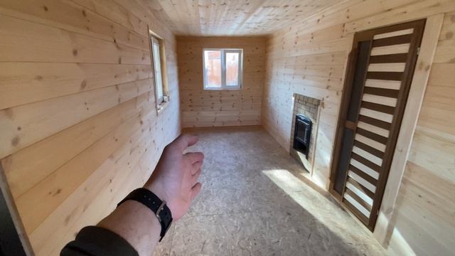 Каркасная Баня 6 на 6 смотреть онлайн