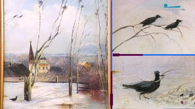 Картина дня. «Грачи прилетели» Алексея Саврасова