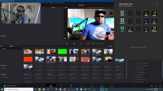 Using Elgato Stream Deck with DaVinci Resolve 17 (For Toddlers 😂) смотреть онлайн