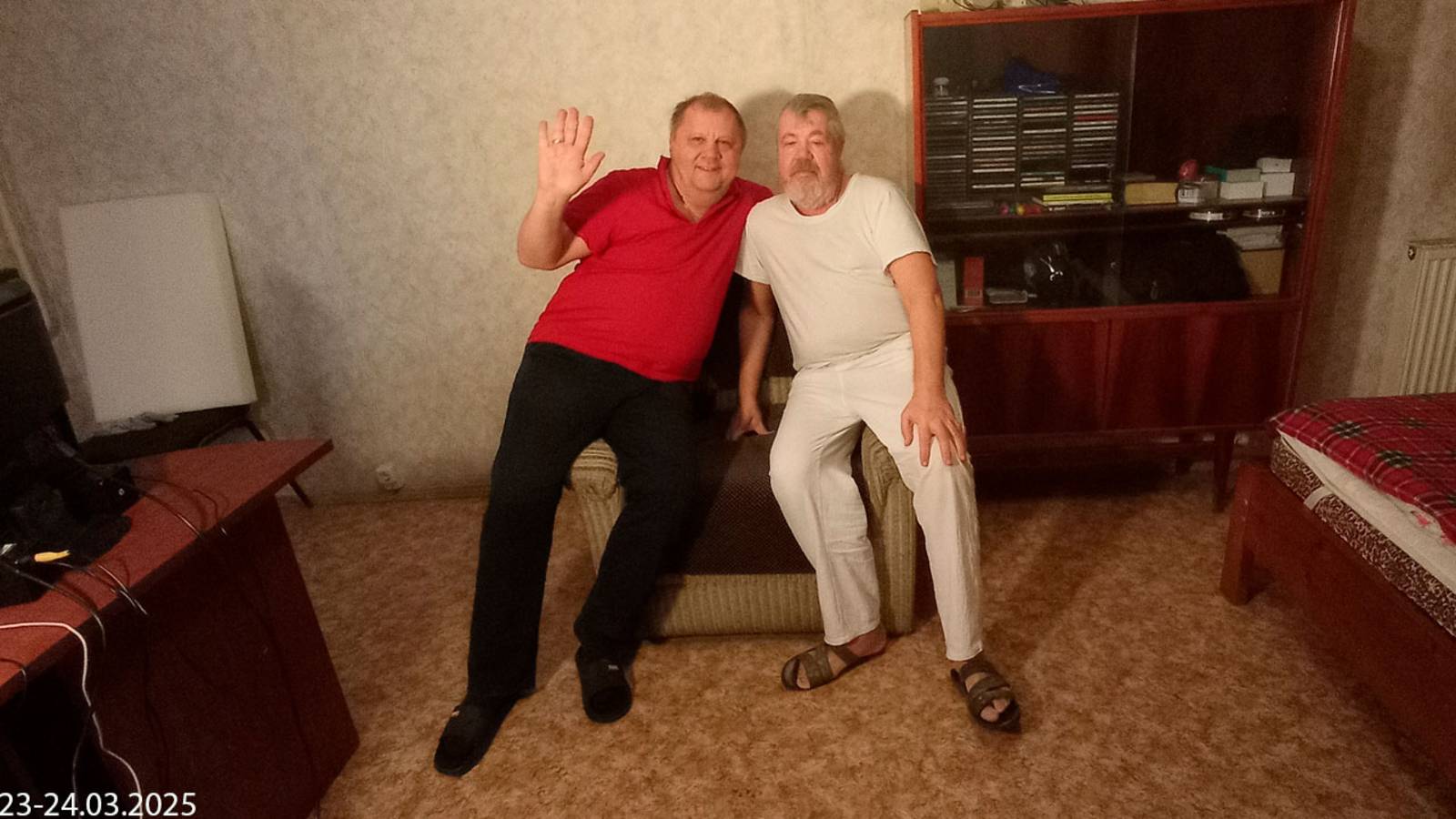 Я и Саша 23-24.03.2025