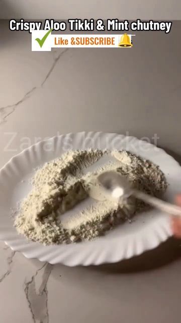Crispy Alu Tikki &  Mint Chatni Recipe Ramadan Kareem Special Recipe #viral #youtubeshorts #recipe