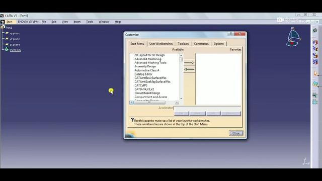 CatiaV5 || How to Restore content and position of toolbar explained in Hindi || Anand Asawa смотреть онлайн