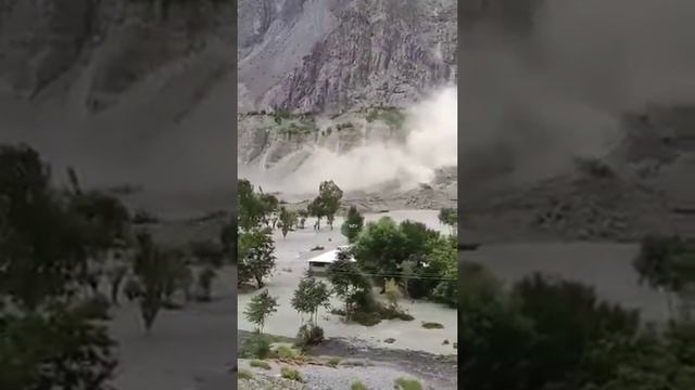 گلگیت جگلوٹ گورو سیلاب نے تباہی مچادی ہے