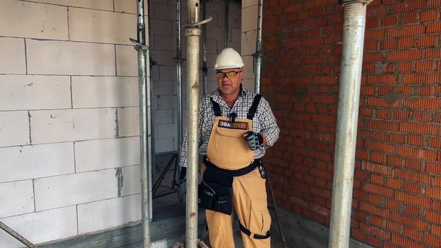 ДОМ НА БОЛОТЕ. Добиваем перекрытие и уходим в зиму. Половина дома из газобетона готова. смотреть онлайн