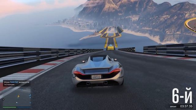 Эпичные гонки в GTA Online #1 смотреть онлайн