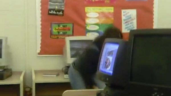 White Girl Beats Up Black Boy