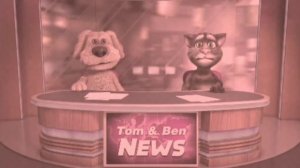 Talking Tom e ben news effects