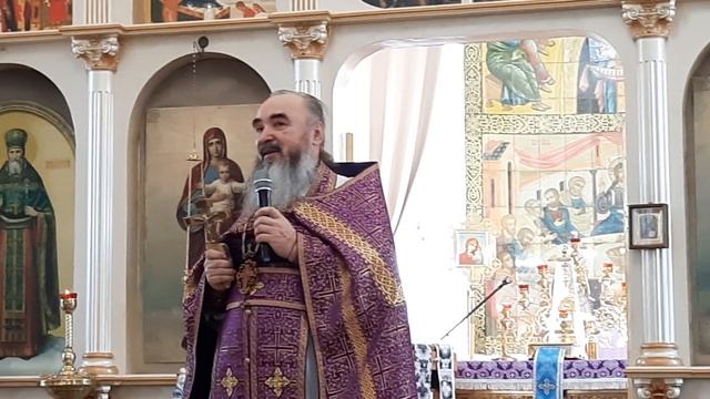 Не оставайтесь в стороне! Слово протоиерея Симеона Антипова после воскресной литургии 23.03.25 г. смотреть онлайн