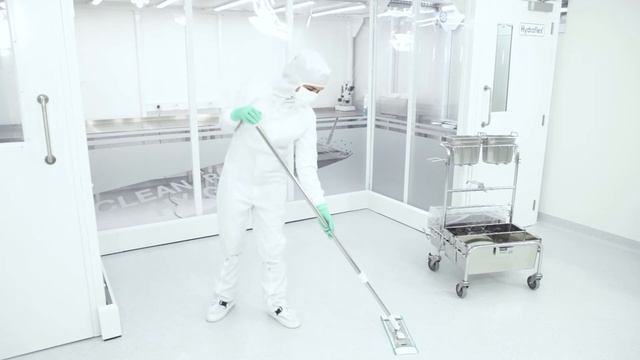 Модульная уборочная тележка из нержавеющей стали Hydroflex2 0 ERGO S