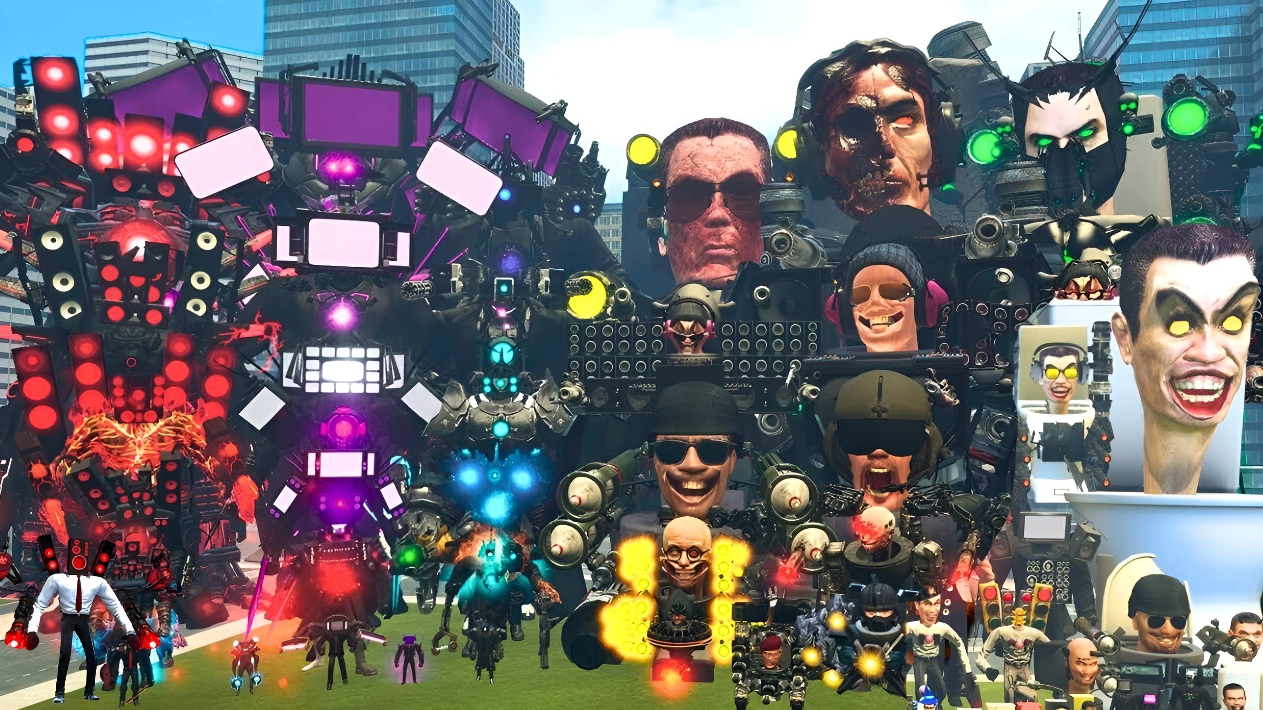 ЭПИЧНЫЙ ЗАМЕС КАМЕРАМЕНОВ ПРОТИВ СКИБИДИ ТУАЛЕТОВ В GARRYS MOD смотреть онлайн