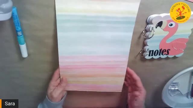 Impronte d'Autore: Albumino con fustelle fenicottero смотреть онлайн