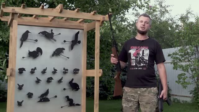 Садовый ТИР. Мишени "ТирМастер" www.tirmaster.ru смотреть онлайн