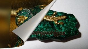 Украшения и шкатулки из малахита