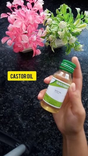 15 days Castor Oil Challenge on  Eyebrows😍 | Castor Oil For Hair Growth | #youtubeshorts #shortvide