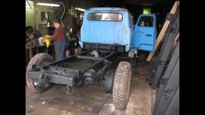 газ 52 04 - хронология ремонта. Gaz 52 04 - restoration.