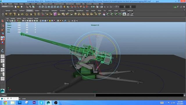 Anti air cannon rig смотреть онлайн