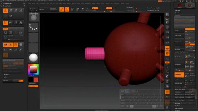 Zbrush 4 R2 En Espanol - Agregar, Restar Geometria смотреть онлайн