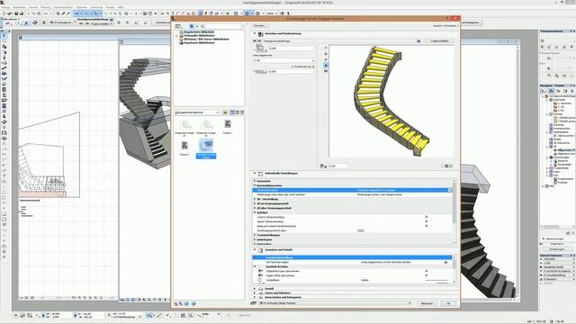 Archicad 18 GDL Grundlage für beliebige gewinkelte Stiegen4 zB Viertelgewendelte Stiege Wang смотреть онлайн