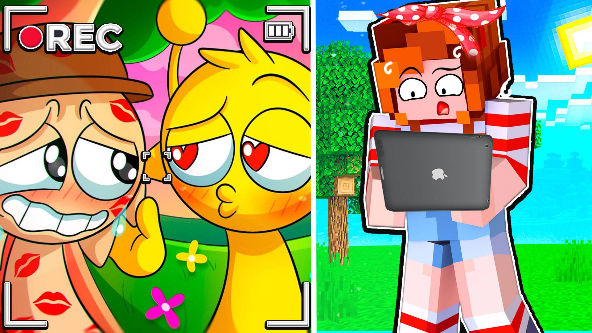 Я ЗАСНЯЛА СПРУНКИ НА СКРЫТЫЕ КАМЕРЫ В МАЙНКРАФТ! смотреть онлайн