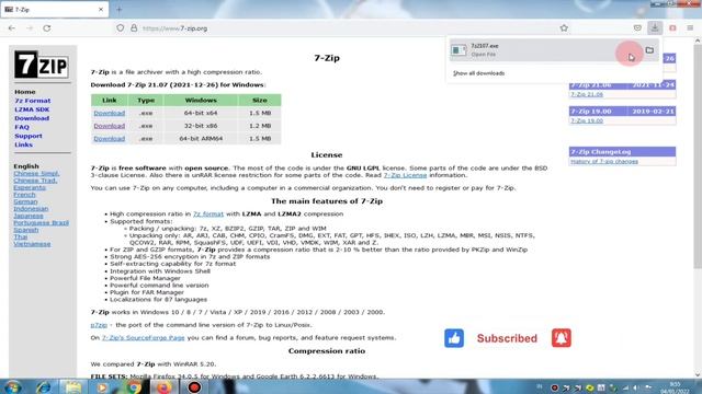Cara Membuat dan Extract File ZIP RAR 7Zip di Laptop/Pc || Dengan Aplikasi 7zip || Part 1 смотреть онлайн