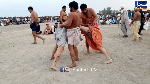 Ghullam Hussain Pathan Vs Farhan Ali Punjabi Chachar | Kushti Malakhro Sindhi