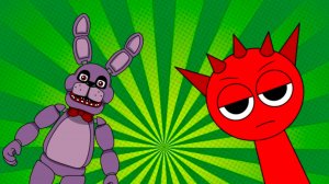 Рисуем Бонни + Спрунки | Пять ночей с Фредди | Five Nights at Freddy's | Sprunki